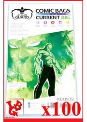 Protection Comics : Lot de 100 protections pour comics format CURRENT BIG Size REFERMABLES libigeek 4260250075784