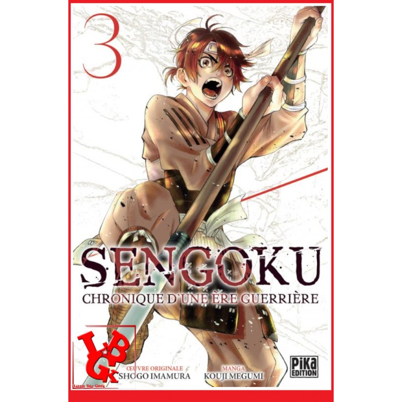 SENGOKU 3 (Septembre 2023) Vol. 03 Shonen - Chronique d'une ère Guerrière par Pika Editions little big geek 9782811677428 - LiBi