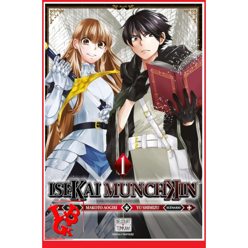 ISEKAI MUNCHKIN 1 (Septembre 2023) Vol. 01 - Shonen par Delcourt Tonkam little big geek 9782413039648 - LiBiGeek