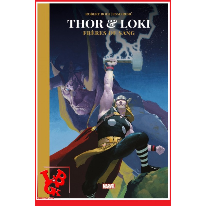 THOR & LOKI Ed. prestige (Octobre 2023) Freres de sang / Esad RIBIC par Panini Comics little big geek 9791039115193 - LiBiGeek