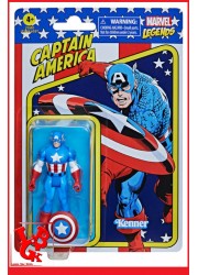 CAPTAIN AMERICA Marvel Legends Retro Action Figure 10Cm par Kenner little big geek 5010993842513 - LiBiGeek