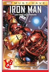 IRON MAN Marvel Must Have (Mars 2023) Les cinq cauchemars par Panini Comics little big geek 9791039114318 - LiBiGeek