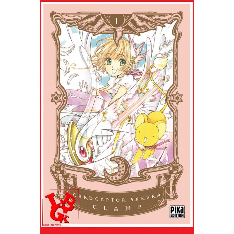 CARD CAPTOR SAKURA 1 (Avr 2018) Vol. 01 Shojo - Clamp par Pika libigeek 9782811625771