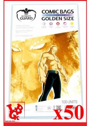 Protection Comics : Lot de 50 protections pour comics format GOLDEN Size REFERMABLE libigeek 4260250071595