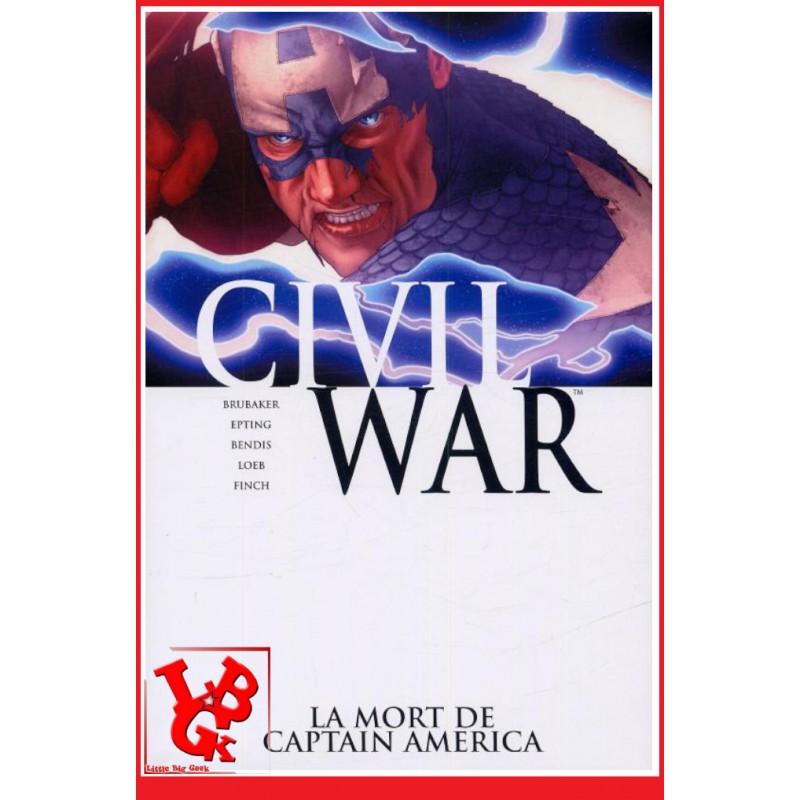 CIVIL WAR 3 Marvel Deluxe (Reed 2016) Vol. 03 / La mort de Cap America par Panini Comics libigeek 9782809412826