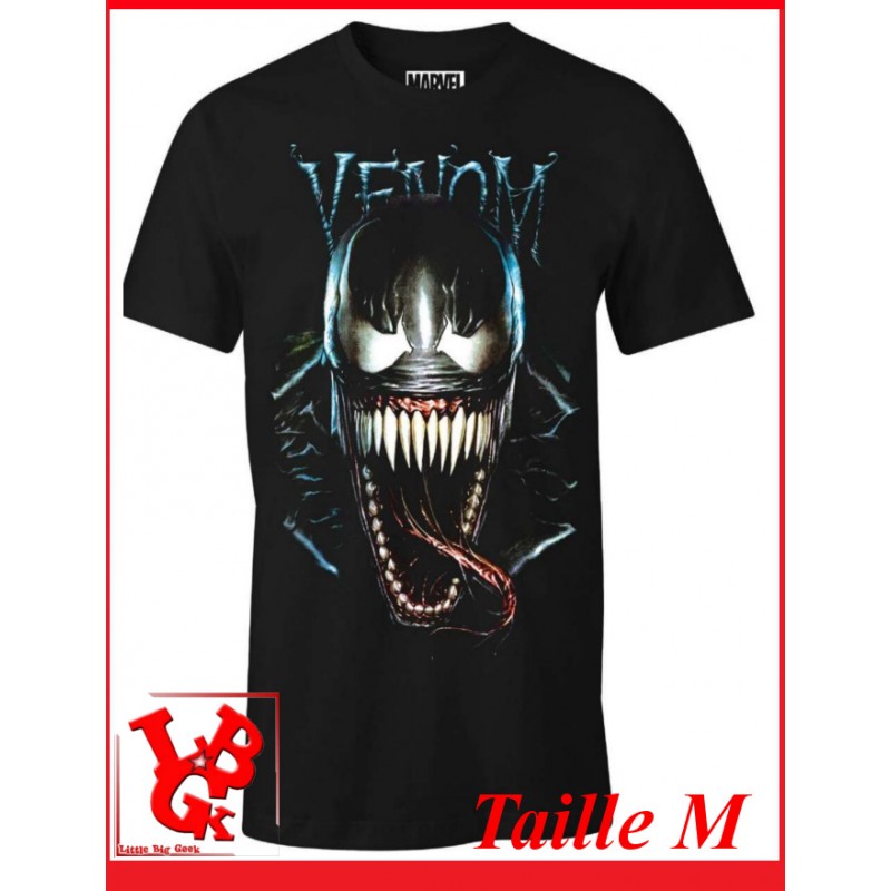 DARK VENOM "M" - T-Shirt Marvel taille Medium par Cotton Division Tshirt libigeek 3664794047237