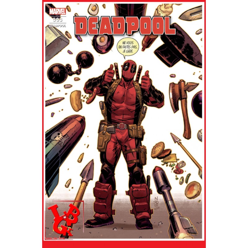 DEADPOOL 3 - Mensuel (Juillet 2020) Vol. 03 par Panini Comics libigeek 9782809487299