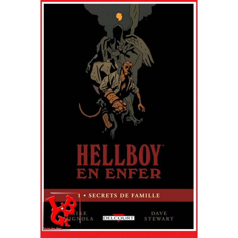 HELLBOY en enfer 1 (Avr 2014) Vol. 01 / Secrets de famille par Delcourt Comics libigeek 9782756048161