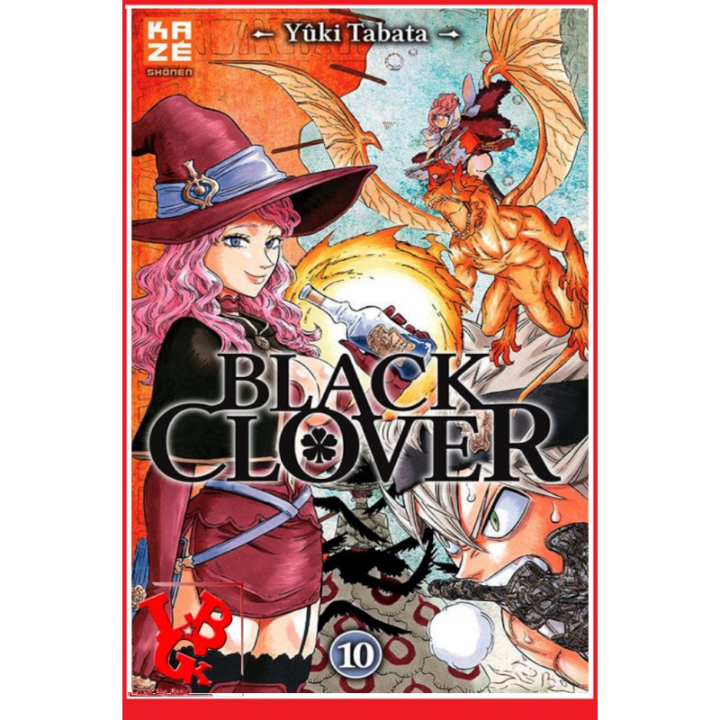 10 - BLACK CLOVER - Vol.10 par KAZE Manga little big geek 9782820331908 - LiBiGeek