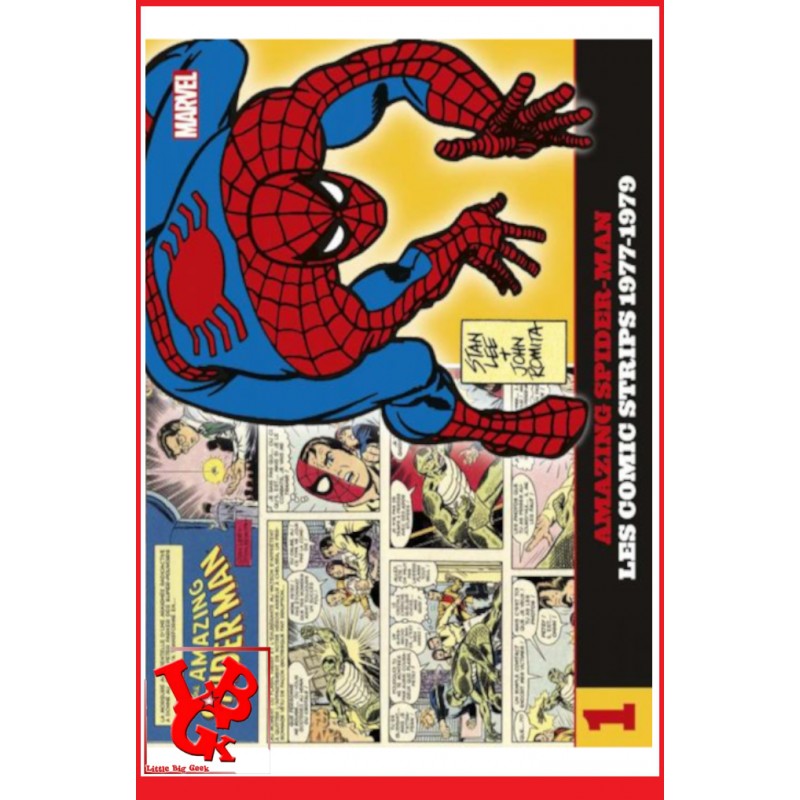 AMAZING SPIDER-MAN (Aout 2020) - Comic Strips 1977-1979 par Panini Comics libigeek 9782809487473