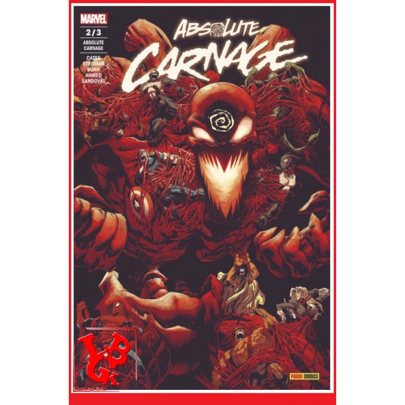 ABSOLUTE CARNAGE 2 - Mensuel (Sept 2020) Vol. 02/03 par Panini - Softcover Comics libigeek 9782809487985