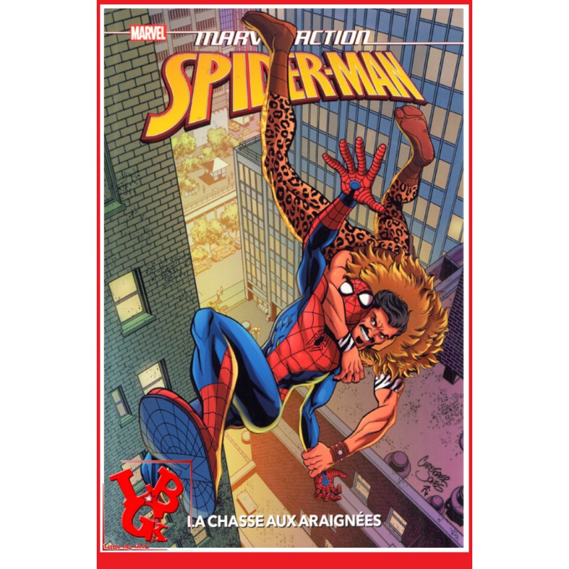 SPIDER-MAN Marvel Action / Kids - Chasse aux araignées par Panini Comics libigeek 9782809488326