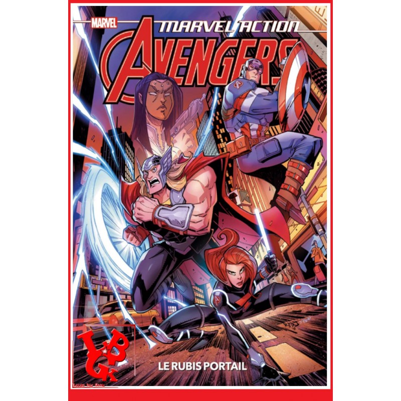 AVENGERS Marvel Action / Kids - Le Rubis portail par Panini Comics libigeek 9782809488319