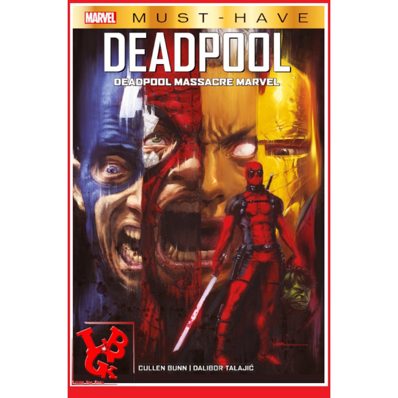 DEADPOOL / Massacre Marvel - Must Have Marvel par Panini Comics libigeek 9782809488180