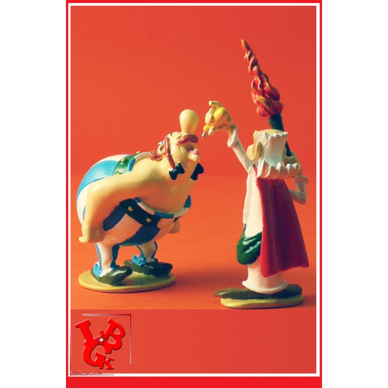 ASTERIX & OBELIX : Statue " Une, deux, trois gouttes Obelix" par Pixi Plastoy little big geek 3521320023571 - LiBiGeek