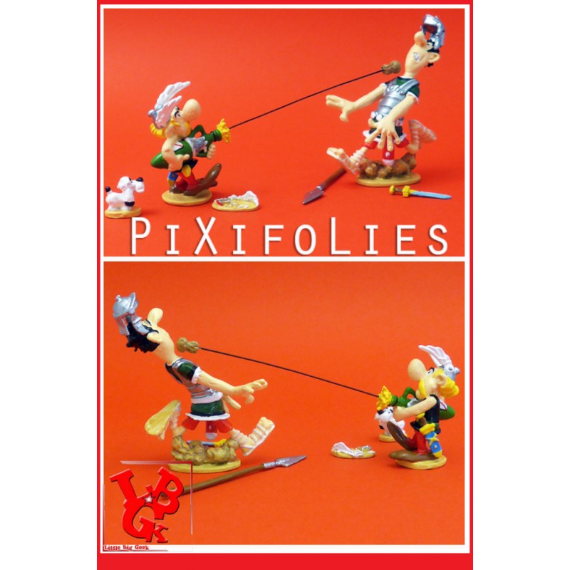 ASTERIX & OBELIX : Statue Asterix et l'amphore de DUROCORTORUM par Pixi Plastoy little big geek 3521320023632 - LiBiGeek