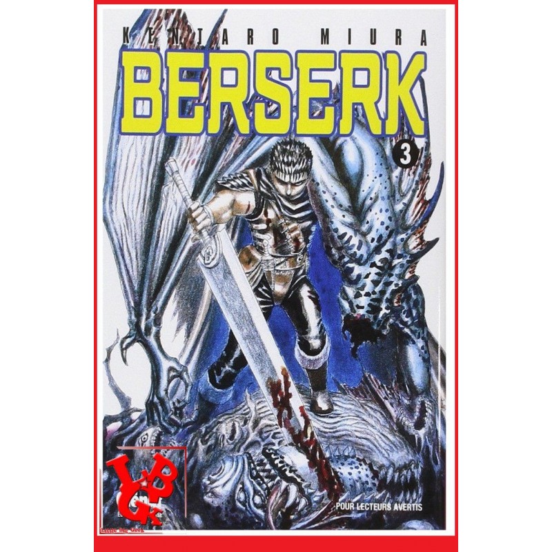 BERSERK 3 / (Rééd 2018) Vol. 03 par Glenat Manga libigeek 9782723449021