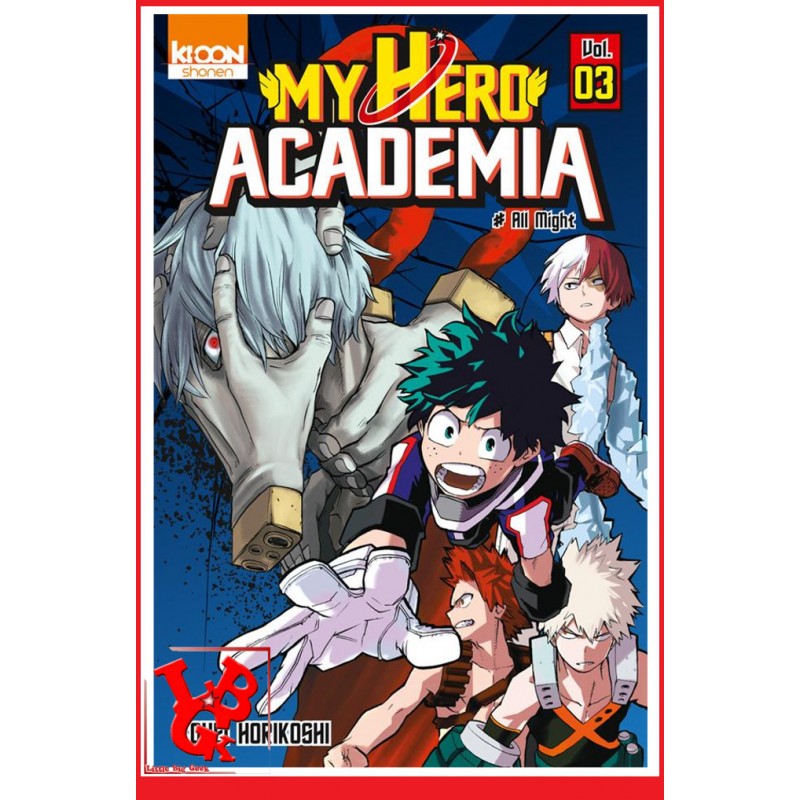 MY HERO ACADEMIA 3 (Juin 2016) - Vol. 03 - Shonen par Ki-oon libigeek 9782355929724