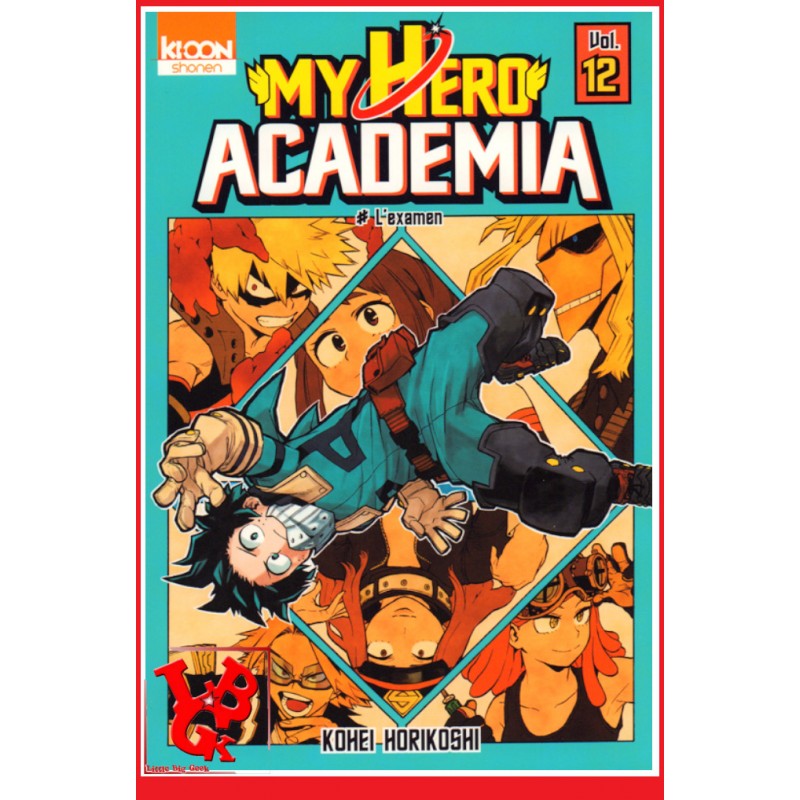 MY HERO ACADEMIA 12 (Janv 2018) - Vol. 12 - Shonen par Ki-oon libigeek 9791032702253
