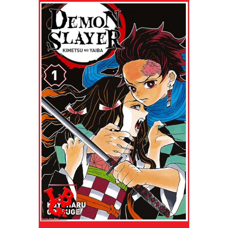 DEMON SLAYER 1 (Sept 2019) Vol. 01 - Shonen par Panini Manga libigeek 9782809482317