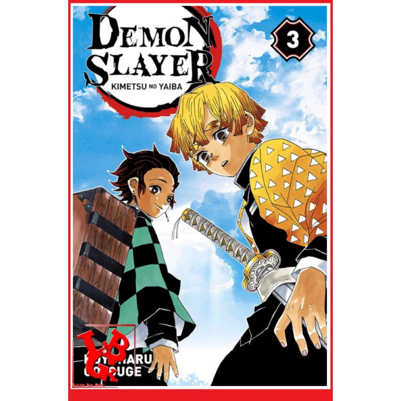 DEMON SLAYER 3 (Oct 2019) Vol. 03 - Shonen par Panini Manga libigeek 9782809476132