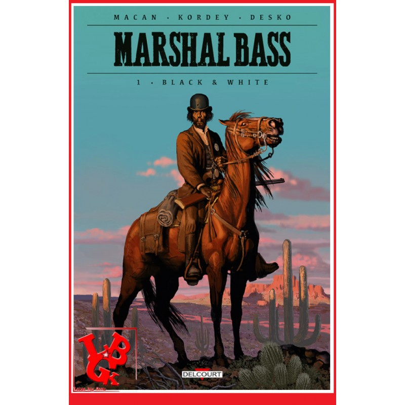 MARSHALL BASS 1 (Juin 2017) Vol. 01/ Black & White  par Delcourt libigeek 9782756082066