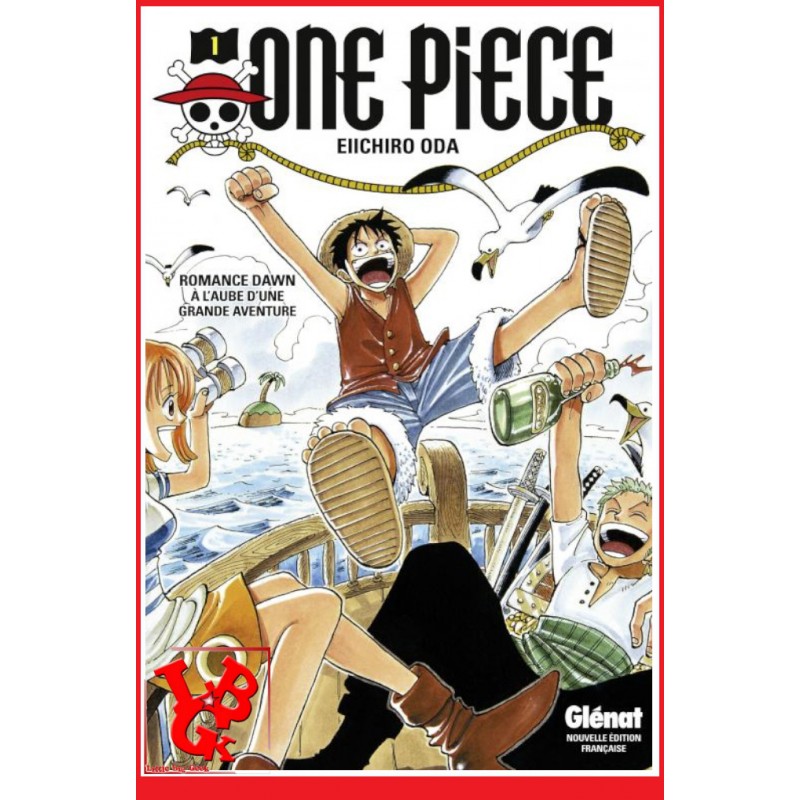 ONE PIECE 1 (Juil 2013) Vol. 01 Shonen  par Glénat Manga libigeek 9782723488525