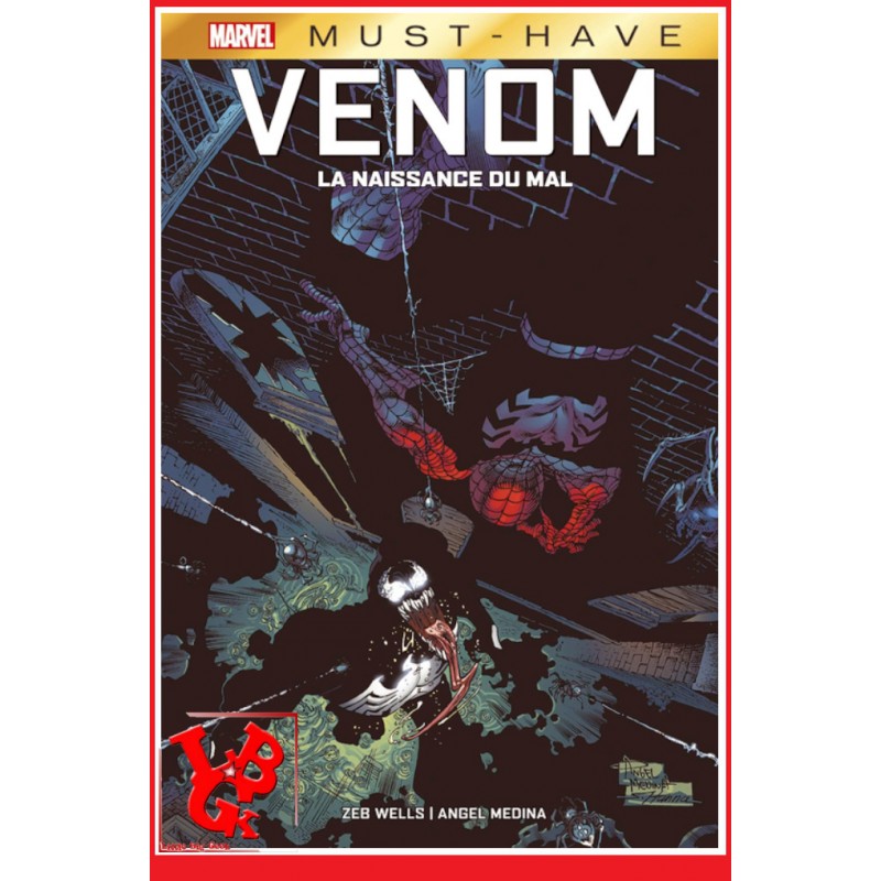 VENOM La naissance du Mal (Dec 2020) Must Have Marvel  par Panini Comics libigeek 9782809490541