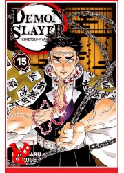 DEMON SLAYER 15 (Janv 2021) Vol. 15 - Shonen par Panini Manga libigeek 9782809493900