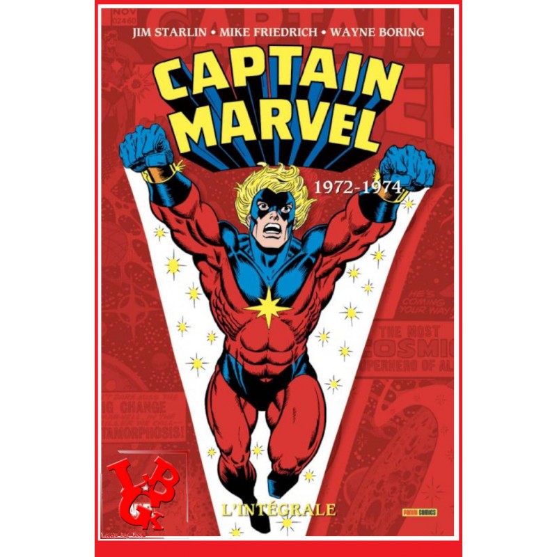 CAPTAIN MARVEL Intégrale 3 (Fev 2021) Vol. 03 - 1972/1974 par Panini Comics libigeek 9782809489279