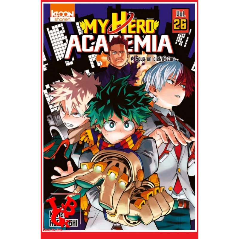 MY HERO ACADEMIA 26 (Nov 2020) - Vol. 26 - Shonen par Ki-oon libigeek 9791032706770