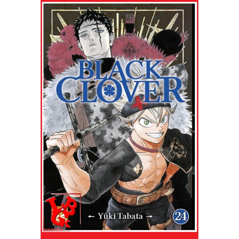 BLACK CLOVER 24 (Aout 2020) Vol. 24 - Shonen par KAZE Manga libigeek 9782820338068
