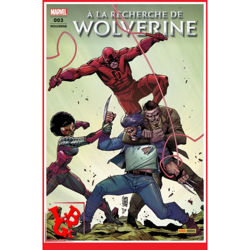 WOLVERINE Fresh Start 3 Mensuel (Avr 2019) Vol. 03 A la recerche de ... par Panini Comics libigeek 9782809477825