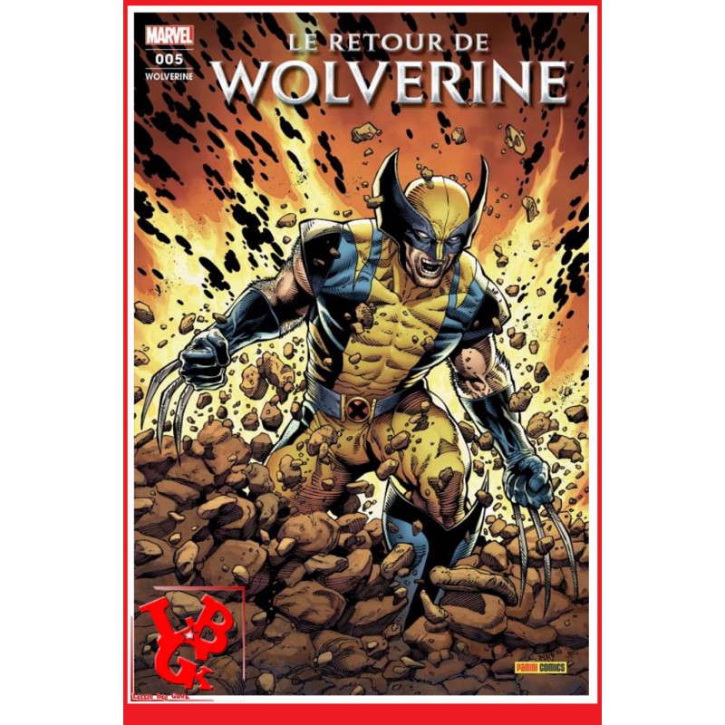 WOLVERINE 5 Mensuel (Juil 2019) Vol. 05 Le retour de ... par Panini Comics libigeek 9782809479065