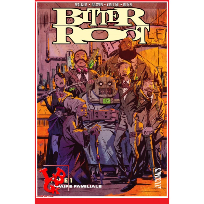 BITTER ROOT 1 (Janv 2020) Affaire familiale par Hi Comics libigeek 9782378871604