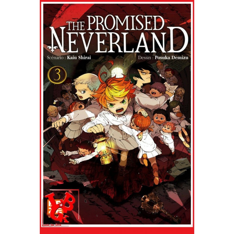 The Promised Neverland 3 (Aout 2018) Vol.03 par KAZE Manga libigeek 9782820332615