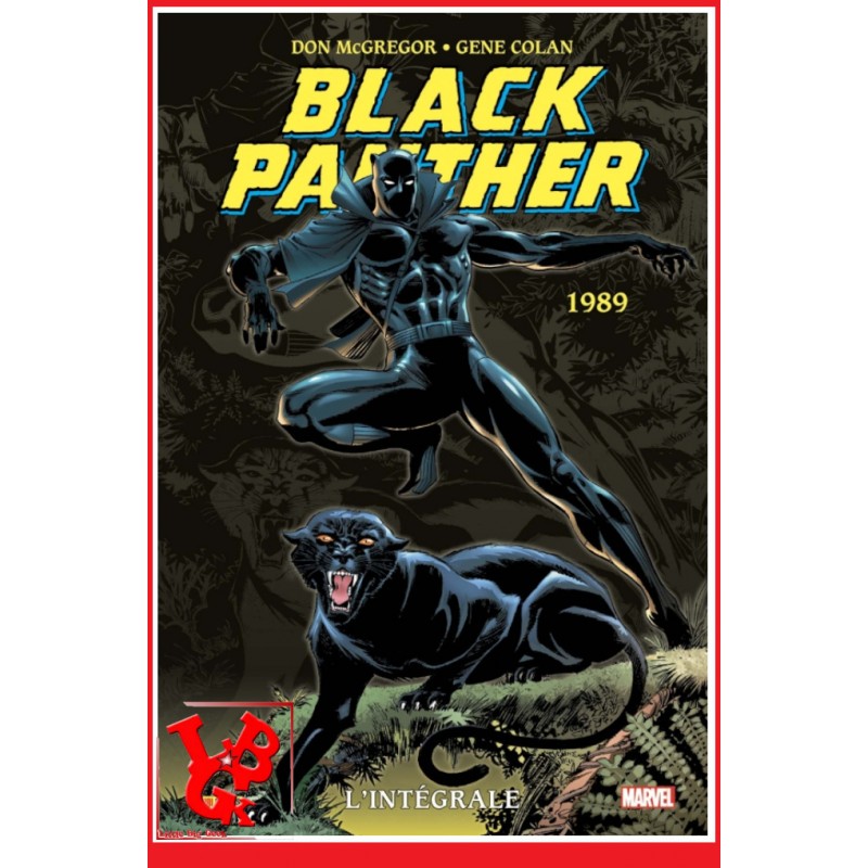 BLACK PANTHER Intégrale 4 (Avr 2021) Vol. 4 - 1989 par Panini Comics libigeek 9782809493825