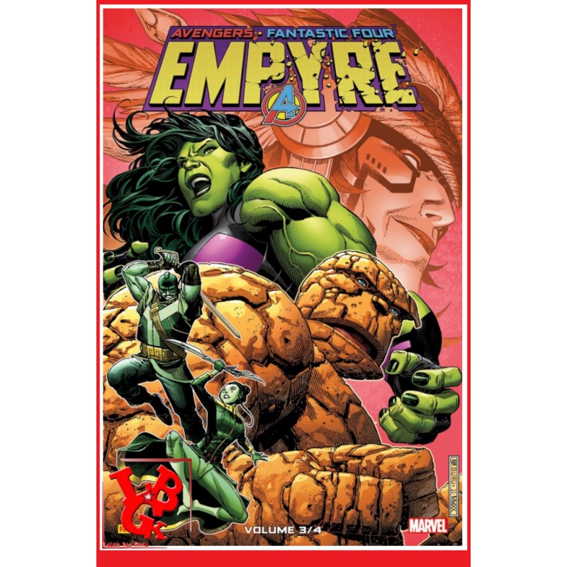 EMPYRE 3/4 (Mai 2021) Mensuel Ed. Souple Vol. 03 par Panini Comics libigeek 9782809496949