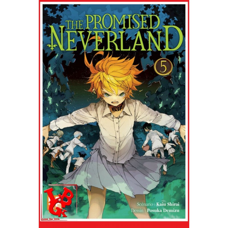 The Promised Neverland 5 / (Nov 2018) Vol.05 par KAZE Manga libigeek 9782820332950