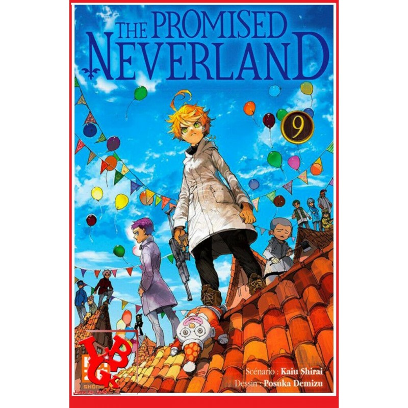 The Promised Neverland 9 / (Aout 2019) Vol.09 par KAZE Manga libigeek 9782820335715