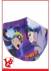 NARUTO Masque Protection visage lavable en tissu Naruto Vs Sasuke par Popbuddies libigeek 6430063310350
