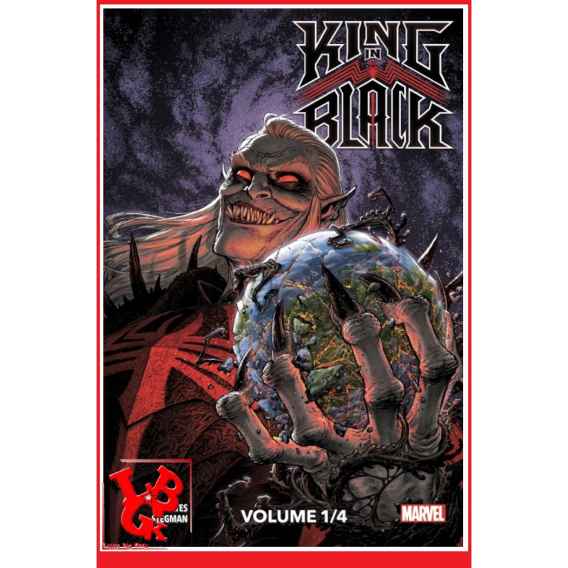 KING IN BLACK 1/4 (Juil 2021) Mensuel Ed. Collector Vol. 01 par Panini Comics little big geek 9782809499384 - LiBiGeek