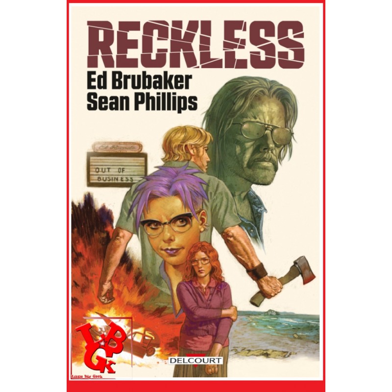 RECKLESS (Oct 2021) Phillips / Brubaker - Delcourt Comics libigeek 9782413042495