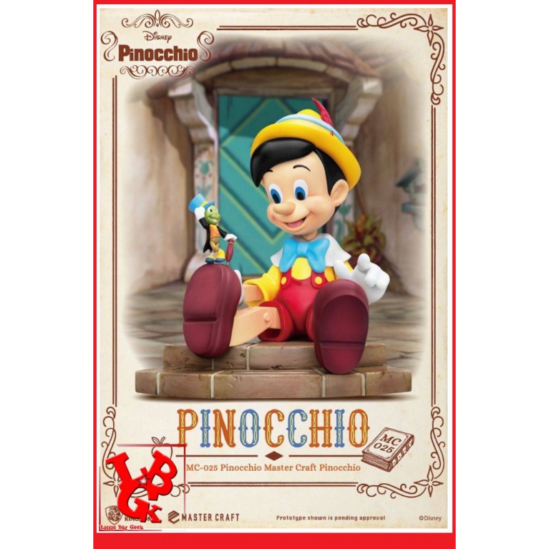 PINOCCHIO - Disney Statue Master Craft par Beast Kingdom Toys little big geek 4710586074581 - LiBiGeek