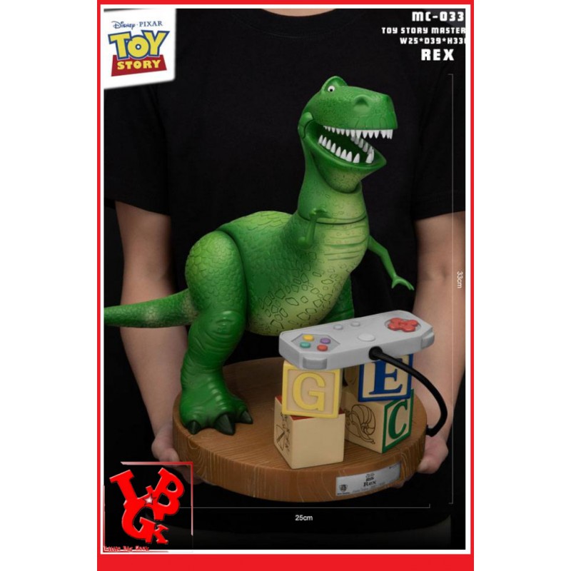 REX - TOY STORY - Disney Statue Master Craft par Beast Kingdom Toys little big geek 4710586071412 - LiBiGeek