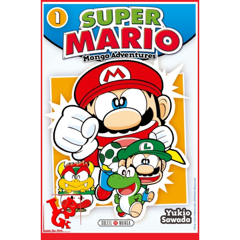 SUPER MARIO 1 (Dec 2014) Manga Adventures Vol. 01 par Soleil Manga little big geek 9782302043350 - LiBiGeek