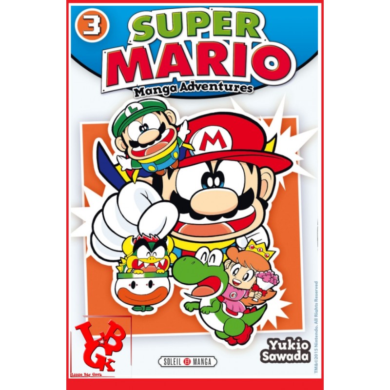 SUPER MARIO 3 (Mars 2015) Manga Adventures Vol. 03 par Soleil Manga little big geek 9782302044845 - LiBiGeek