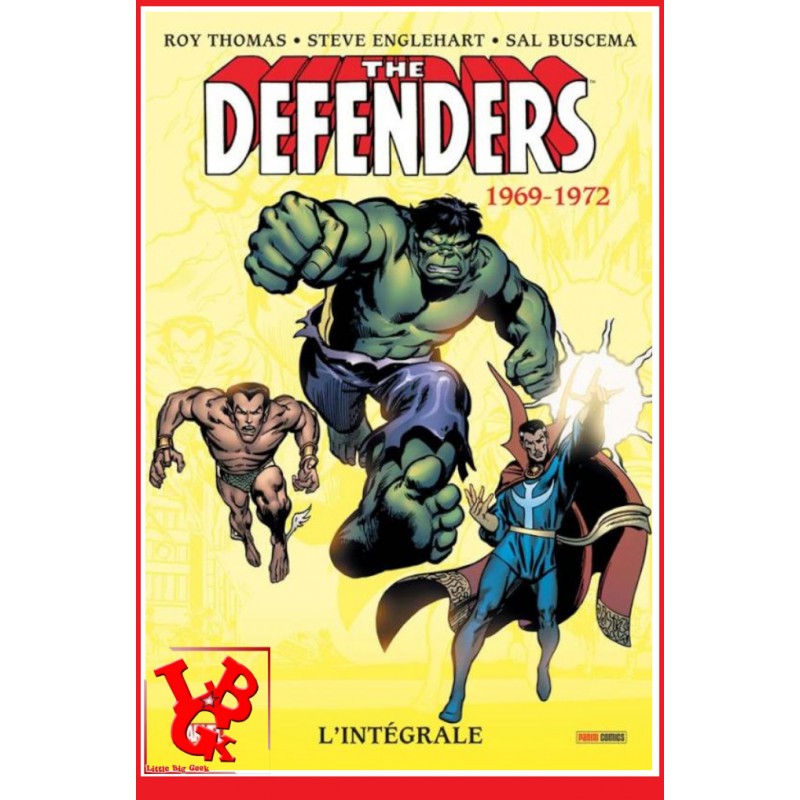 THE DEFENDERS Intégrale 1 (Sept 2017) Vol. 01 - 1969/1972 par Panini Comics libigeek 9782809465501