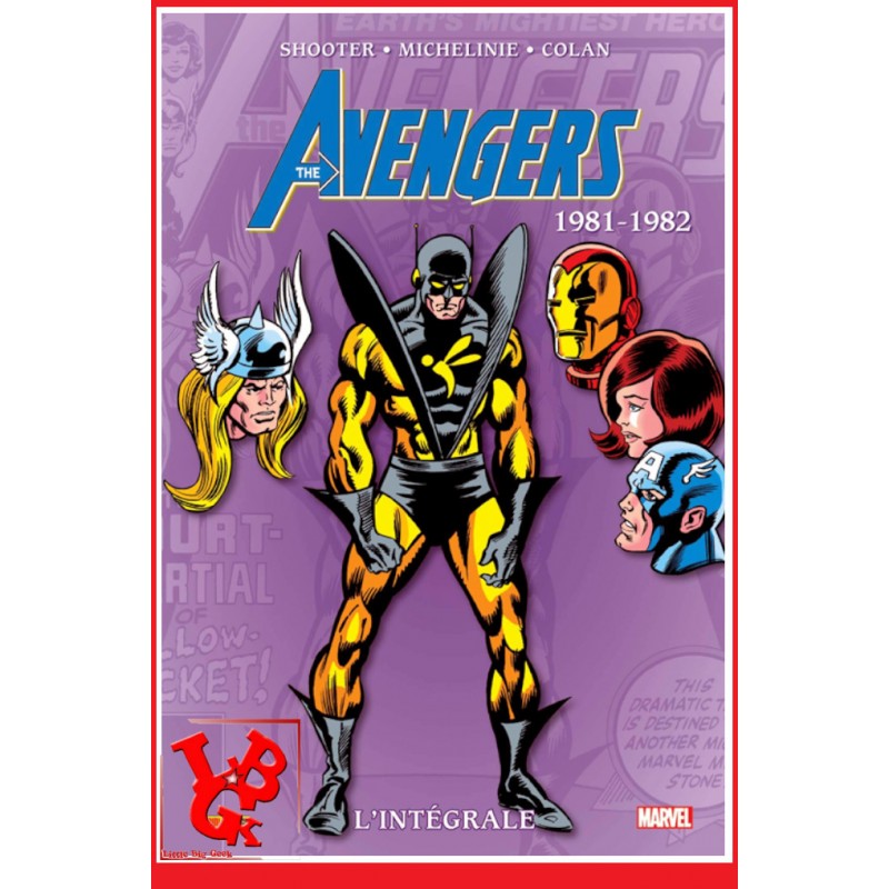 AVENGERS Intégrale 18 (Dec 2020) Vol. 18 - 1981/1982 par Panini Comics libigeek 9782809491852