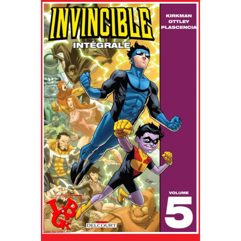 INVINCIBLE Intégrale 5 (Fev 2022) Vol. 05 - Kirkman par Delcourt Comics little big geek 9782413041924 - LiBiGeek